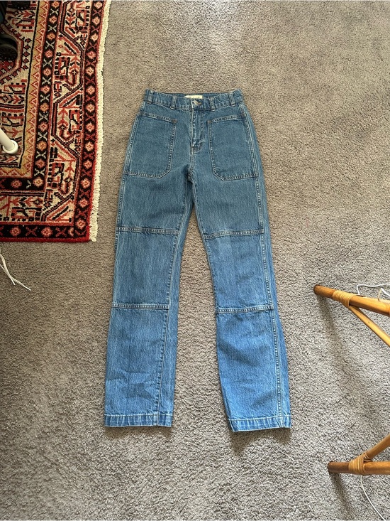 Madewell Denim - Madewell 90s Straight Utility Jeans